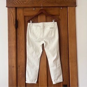 Michael Kors White Denim Cropped Jeans size 4
